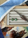 Emerald Valley circle studs