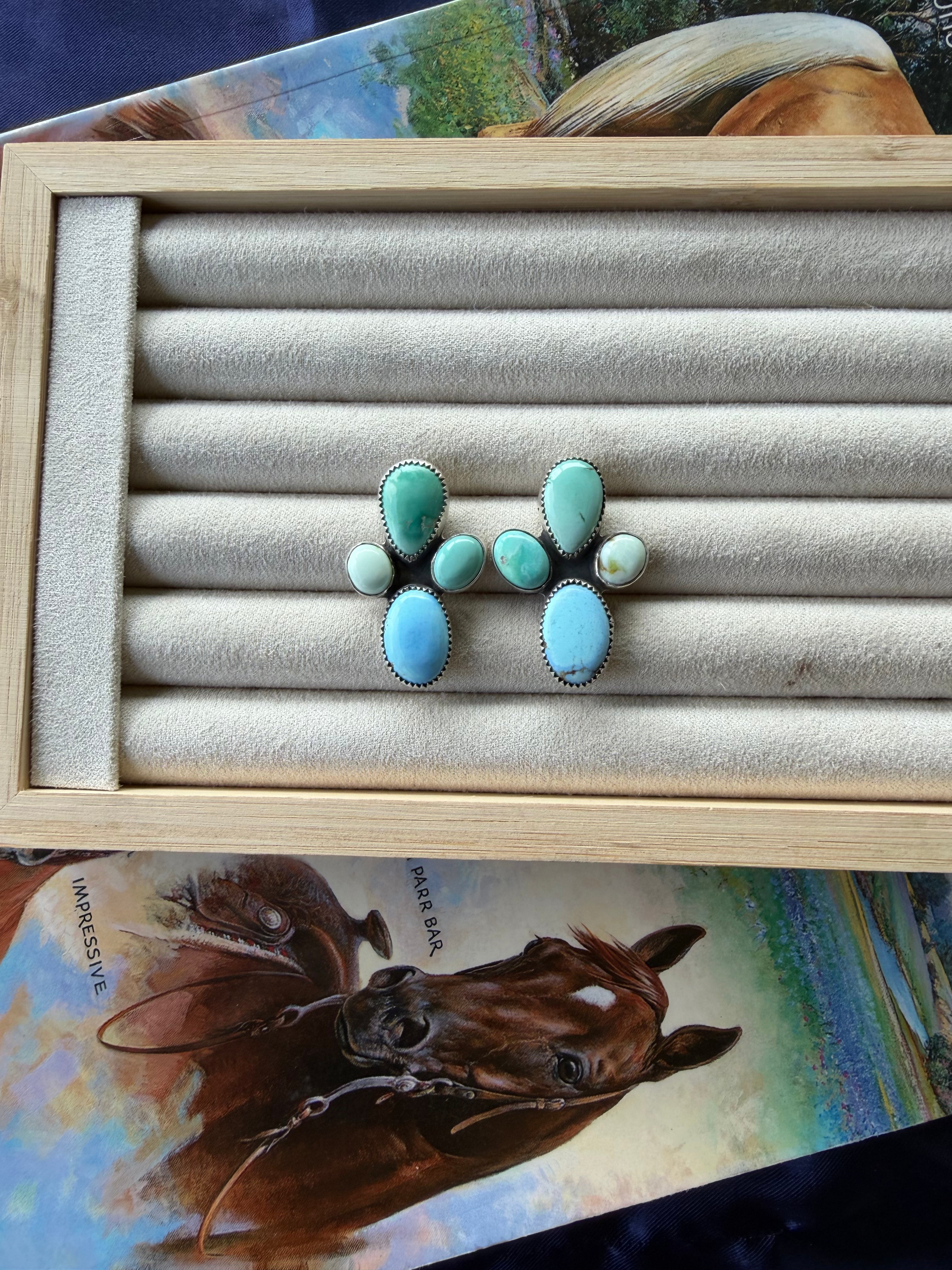 Multi-stone studs