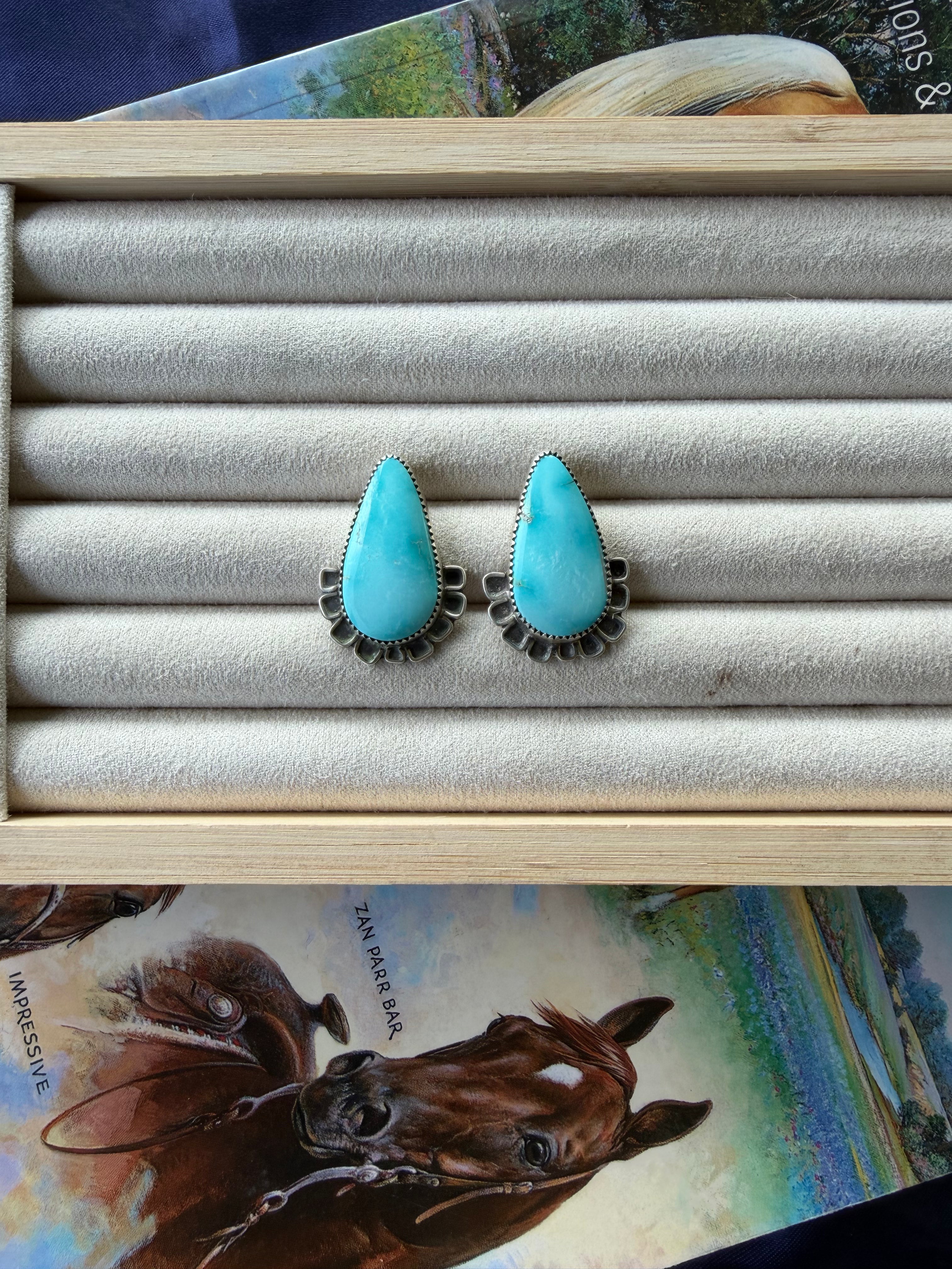 Sonoran gold flower studs