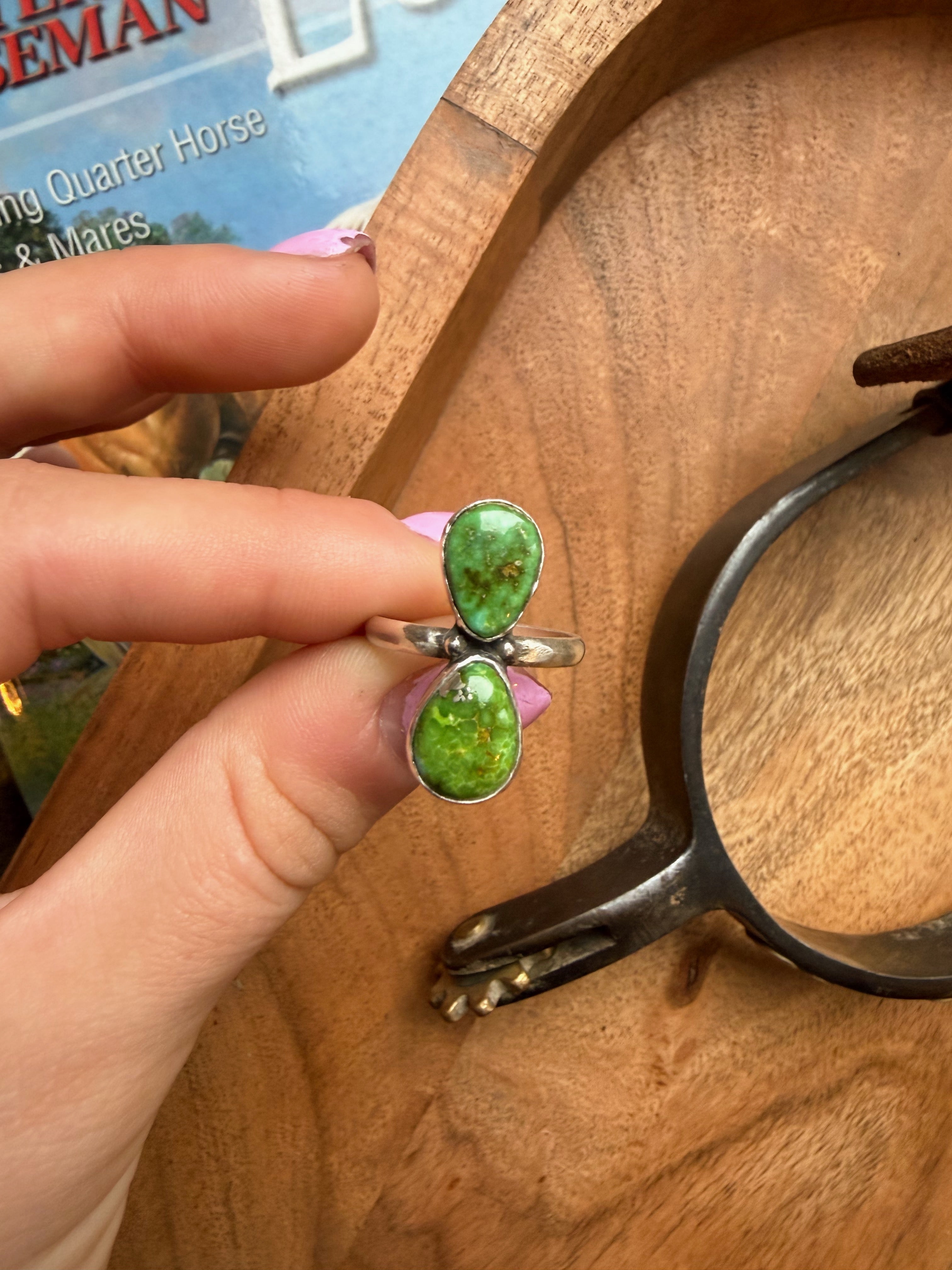 Verde Valley two stone ring